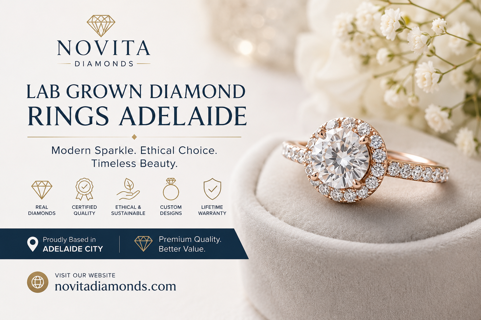 Lab Grown Diamond Rings Adelaide for Modern Buyers